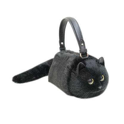 Luxury Women’s Handbag – Cute Cat Tote & Crossbody Bag