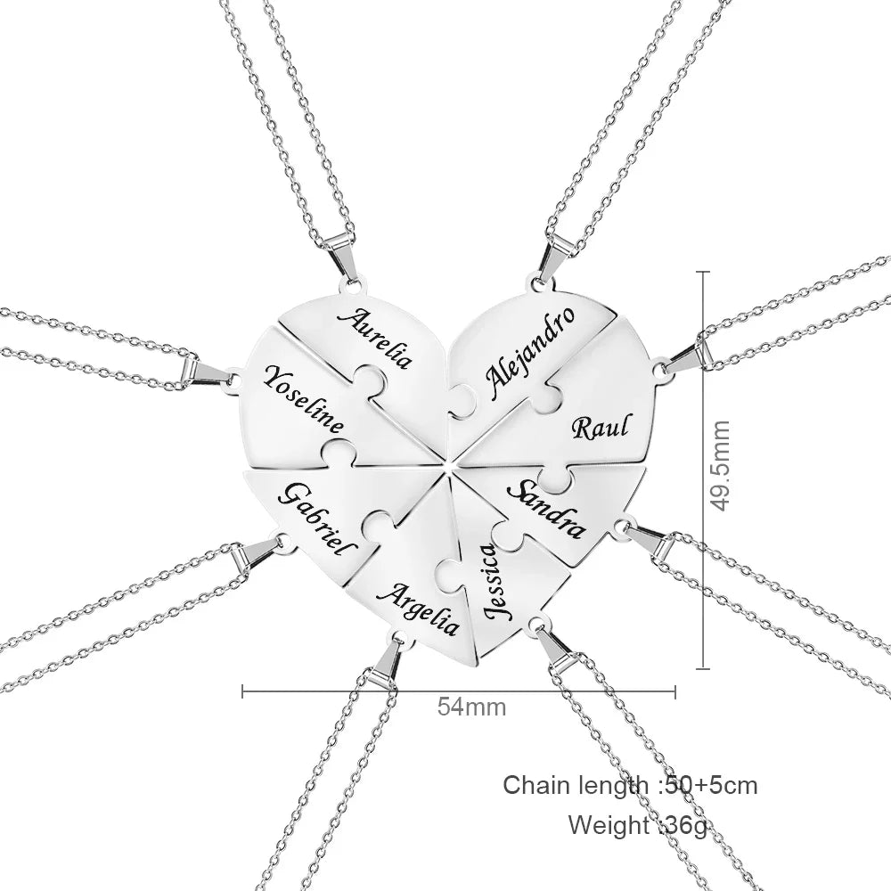 Stainless Steel Pendant Necklace – Minimalist Unisex Design