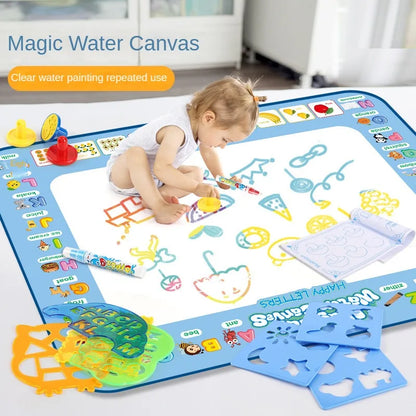 Magic Water Drawing Mat Reusable Painting Board for Kids