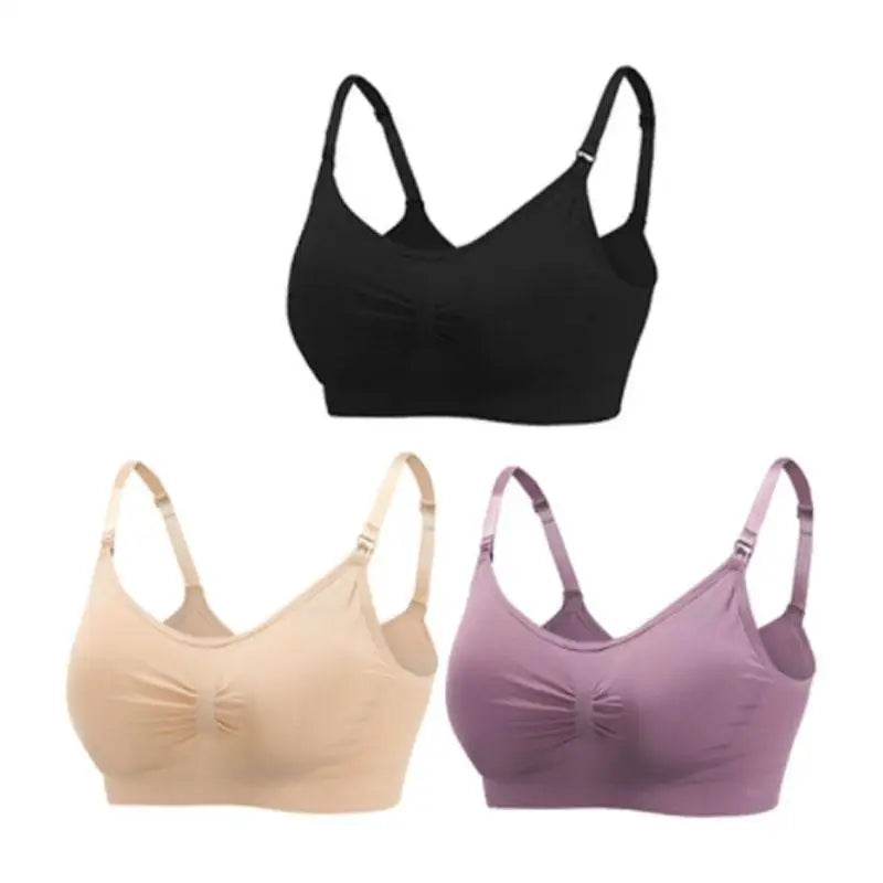 Breathable Seamless Cotton Bra – Soft Daily Comfort