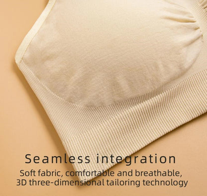 Breathable Seamless Cotton Bra – Soft Daily Comfort